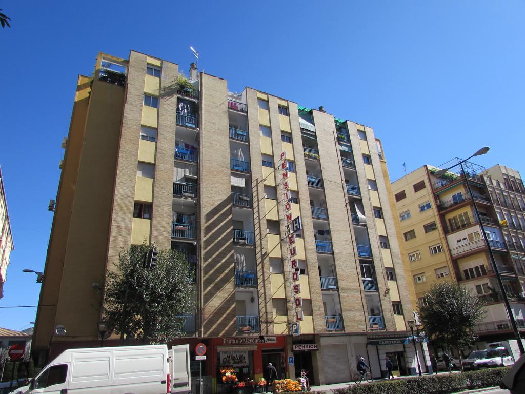 Pensión Eurosol Granada Exterior foto